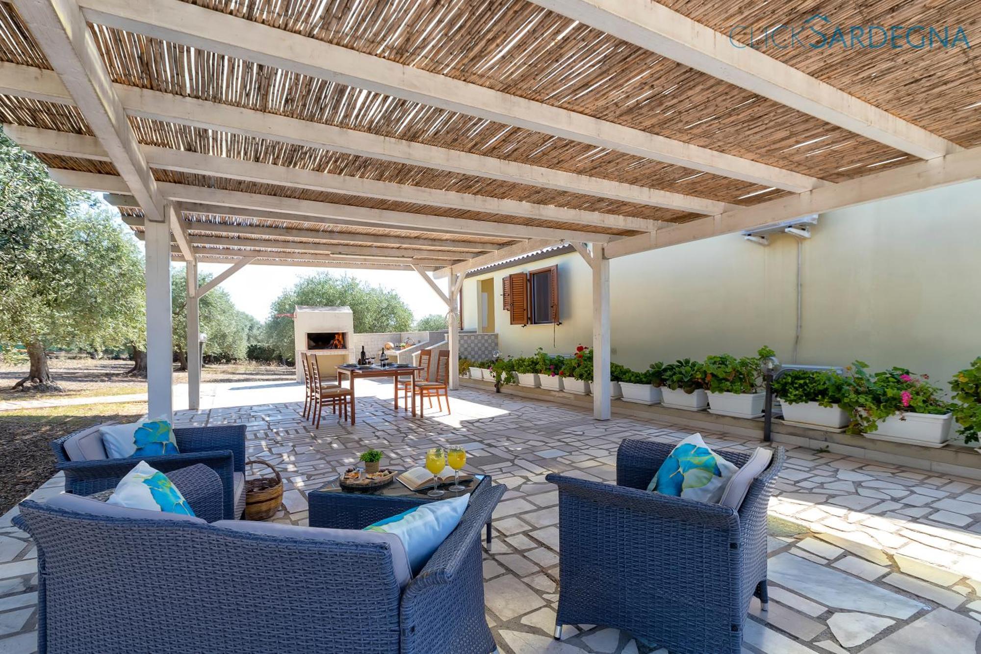 Casa Sant'Anna In Villa Brionis Con Grande Veranda Vista Mare Alghero Exterior photo